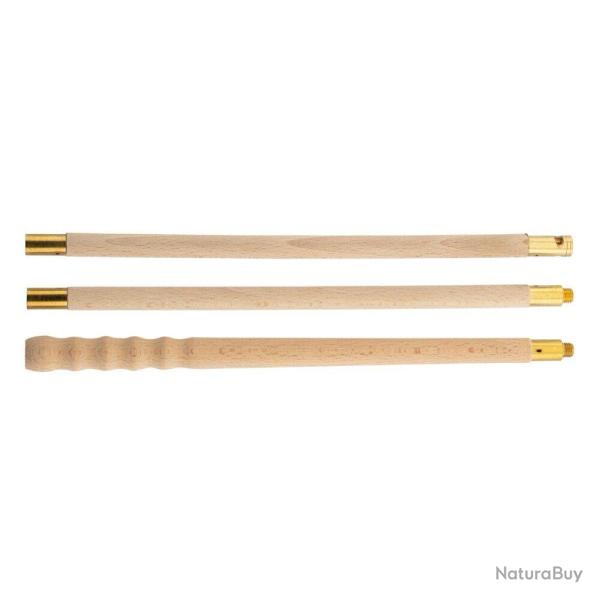 Baguette de nettoyage en bois pour canons (3 pi�ces)
