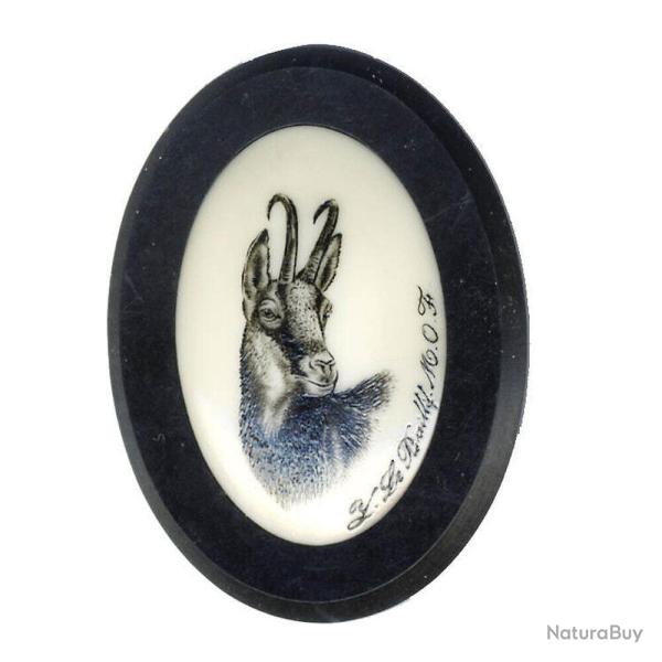 Calotte chamois ivoire ou argent
