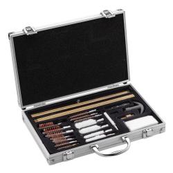 Coffret de nettoyage pour canons armes d'&eacute;paule et de poings (34 pi&egrave;ces) Valide
