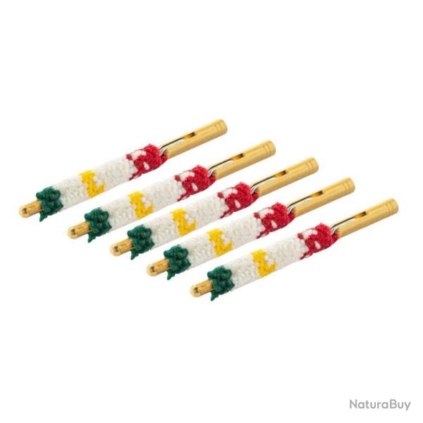 Grands �couvillons en laine Cal.7 � 11 mm - M5 fem. Cal.9 mm