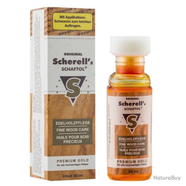 Huile pour bois teinte Premium gold - Schaftol
