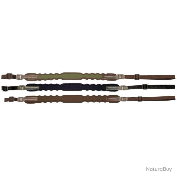 Bretelle � fusil lanc�ol�e n�opr�ne � boucle standard - Niggeloh Noir