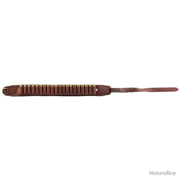 Cartouchi�res croupon cir� marron � tubes - Country Sellerie 25 tubes Cal.12
