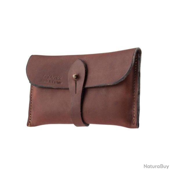Pochette cuir gras - Country Sellerie