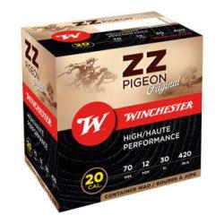Cartouches 20/70 Zz Pigeon G2 30 gr PB5.5 X 25