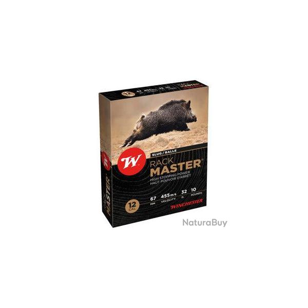 Balles 12/70 Rackmaster Slug 32G X10