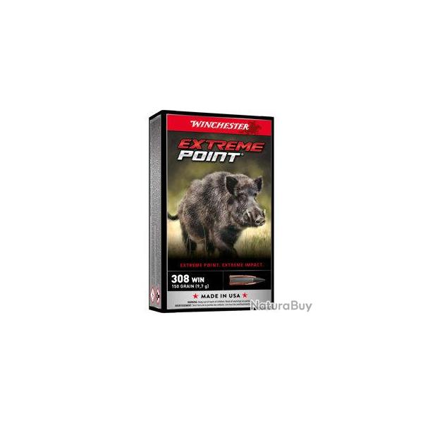 Balles 308WIN Extreme Point 150 gr X20