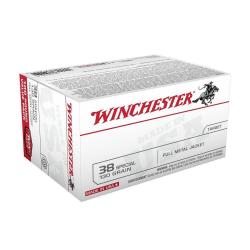 Balles 38SP Pi USA 130 gr Fmj X100