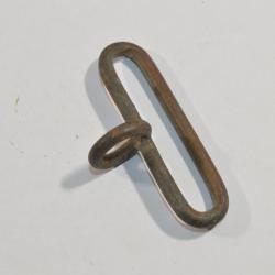 Anneau attache passant de ceinturon Militaire &agrave; identifier 1800 /1900 USA Anglais Fran&ccedil;ais (17B