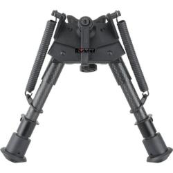 Bipied 6-9 Carbon Grenadiere Rail Picatinny Pieds Retractables
