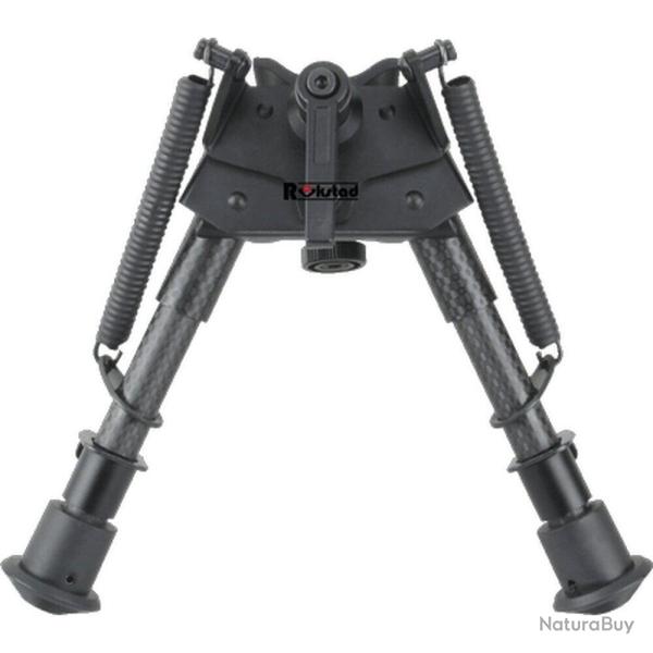 Bipied 6-9 Carbon Grenadiere Rail Picatinny Pieds Retractables