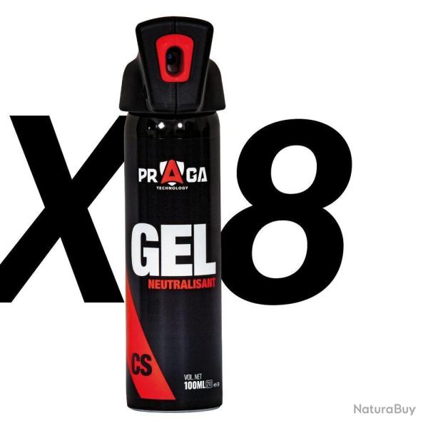 Pack Bombe Gel Cs PRO 100ML X8