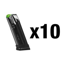 Pack Chargeurs Glock G17 18RDS Afc 9x19 X10PCS