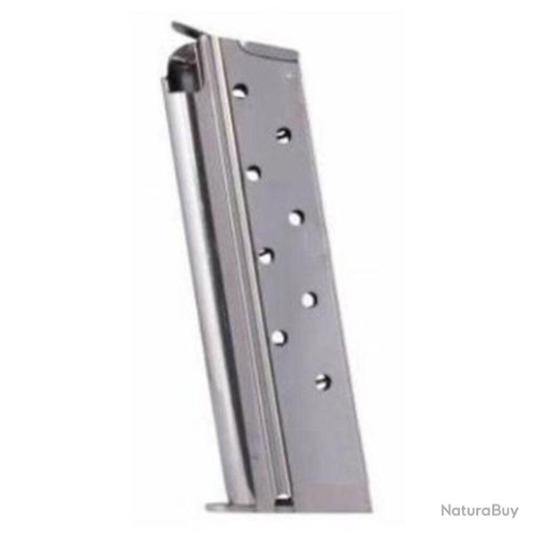 Chargeur Colt 1911 Officer 7RDS Nickel 45ACP