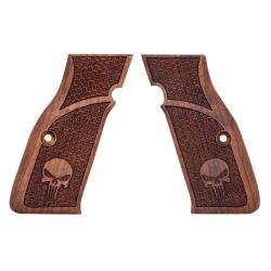 Plaquettes Bois CZ Shadow Nid D'abeille Punisher