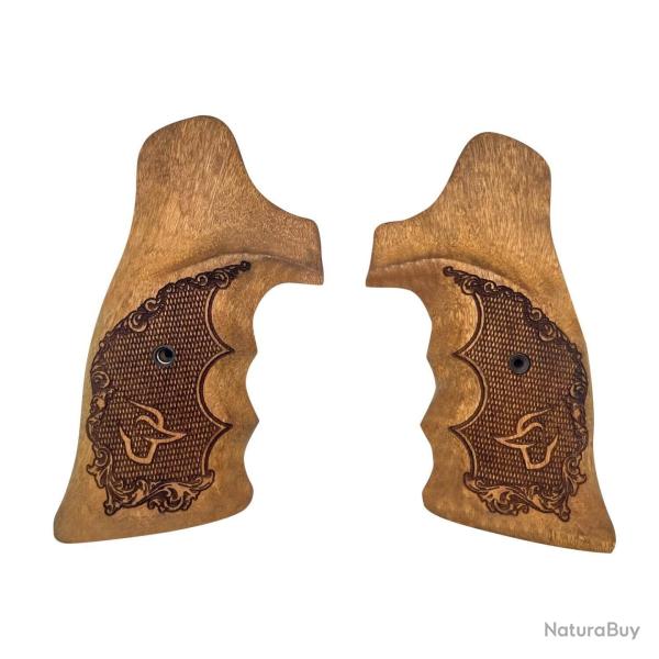 Poignee Bois Ergonomique Logo Taurus