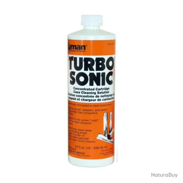 Solution Turbo Sonic pour Bac A Ultrasons (pour Etuis) 32 Oz