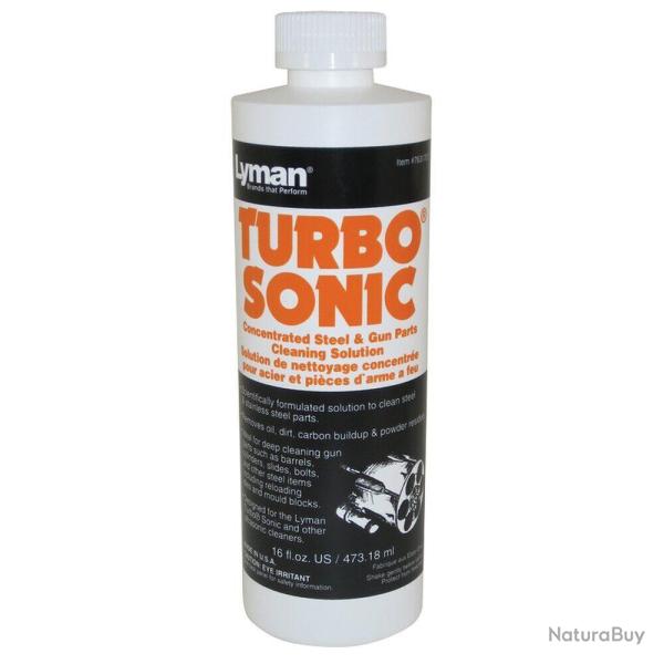 Solution Turbo Sonic pour Bac A Ultrasons (pour Acier / Inox) 16 Oz