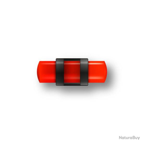 Guidon Fluo Rouge Ajoure M2.6 D4 L12.5