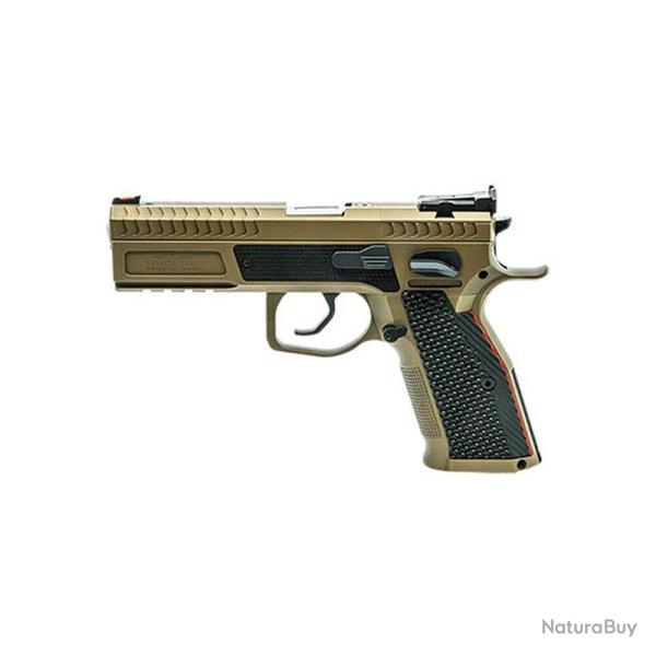 Pistolet Phoenix Redback Gen 2 FDE SA/DA guidon FO rouge 9x19