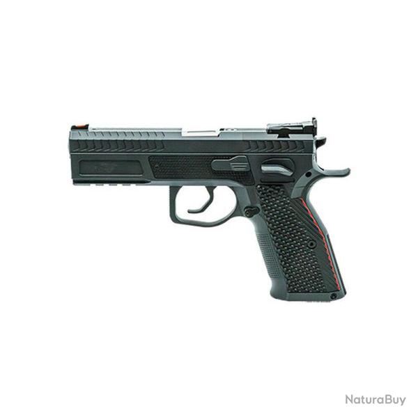 Pistolet Phoenix Redback Gen 2 Acier/Acier Noir SA/DA guidon FO rouge 9x19