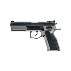 Pistolet Phoenix Drake Production Acier/Alu Bi-Ton SA/DA guidon FO rouge 9x19