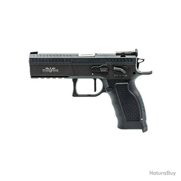 Pistolet Phoenix Predator Alu Noir SA Calibre 9x19 guidon noir 9x19