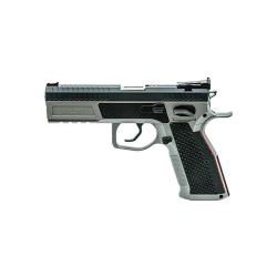 Pistolet Phoenix Redback Gen 2 Acier/Acier Bi-Ton SA/DA guidon FO rouge 9x19