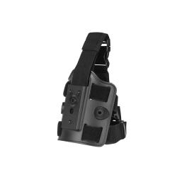 Plaque de Cuisse Tactique G3 Noir