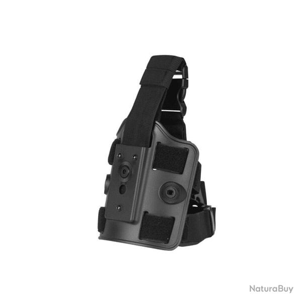 Plaque de Cuisse Tactique G3 Noir