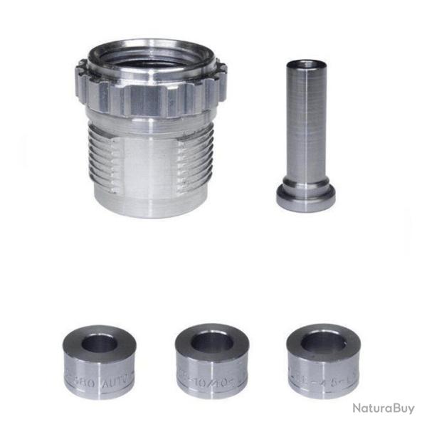 Kit Lee App Recalibrage de Douille 380ACP/10 mm/40SW/41AE/45ACP/45GAP/45WINMA