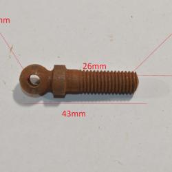 Vis serre pierre pistolet r&eacute;glementaire 1777 AN IX Mousqueton 1816 / 22  &agrave; identifier ( 17B)