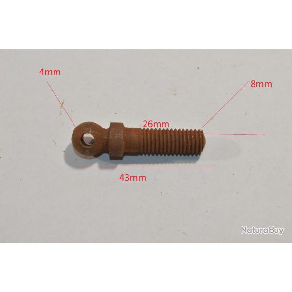 Vis serre pierre pistolet r�glementaire 1777 AN IX Mousqueton 1816 / 22  � identifier ( 17B)