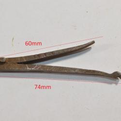 Ressort de chien pour Pistolet / Fusil Ancien AN IX 1877 1822 Enfield ?  &agrave; identifier (17B)