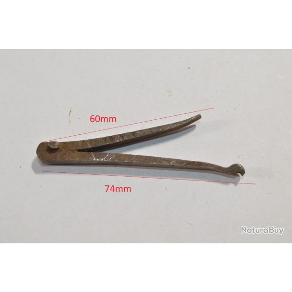 Ressort de chien pour Pistolet / Fusil Ancien AN IX 1877 1822 Enfield ?  � identifier (17B)