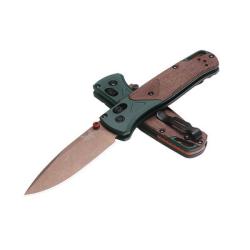 Couteau pliant Benchmade Bugout Taiga Green/Aluminium