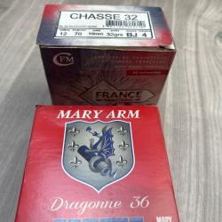 Lot de 50 cartouches BJ cal 12 envois inclus