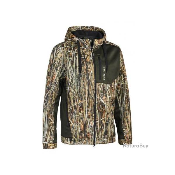 Sweat � capuche zipp� roseaux - Percussion XXXL
