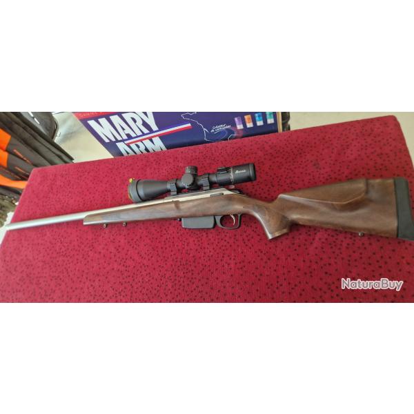 Tikka t3x varmint inox Crosse bois TLD