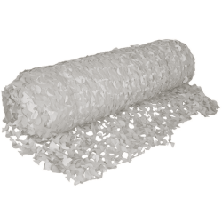 ROULEAU DE FILET DE CAMOUFLAGE BLANC 2,4x78m rouleau complet
