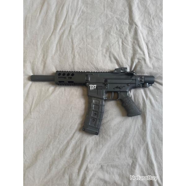 Lanceur T17 MAGFED FULL AUTO 19 BILLES CAL 0.68MILSIG BLACK