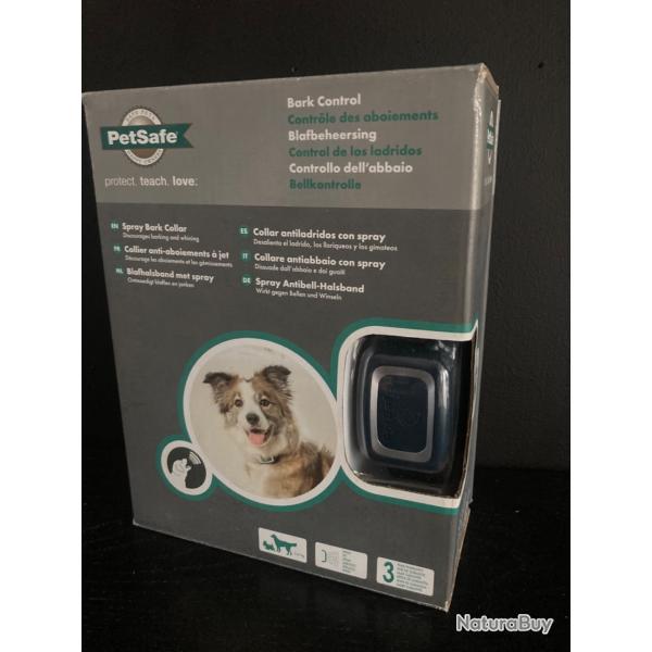 Collier anti aboiements � spray pour chien PetSafe