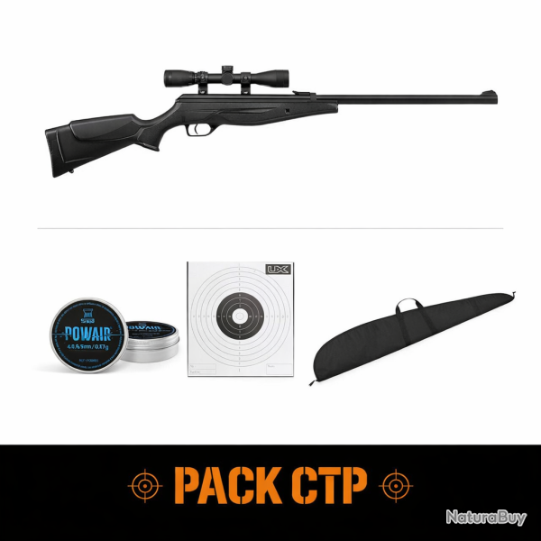 Carabine � plomb Stoeger RX20 S3 Suppressor Synth�tique - Cal. 4.5 - - 4.5 mm / Pack CTP