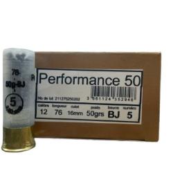 !! DESTOCKAGE !! CARTOUCHES JOCKER PERFORMANCE 50 BJ 12/76 PB5 BOITE 25