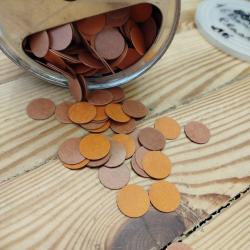 300 rondelles de fermeture carton glac&eacute;e cal 16