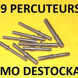 LOT de 9 percuteurs fusil &agrave; chiens type LEFAUCHEUX - VENDU PAR JEPERCUTE (D22K159)