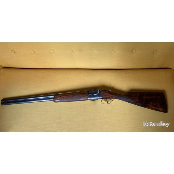 RARE fusil BOUCHER cal 16 superpos� bois Luxe