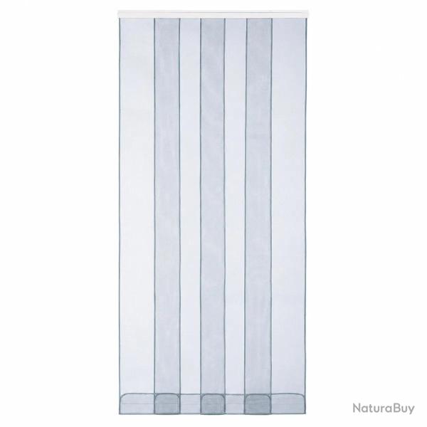 Rideau Moustiquaire Arles 160x220cm - Protection Anti-Insectes Gris