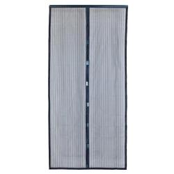 Rideau Moustiquaire Magn&eacute;tique Moustimagnet 100x220cm - Noir