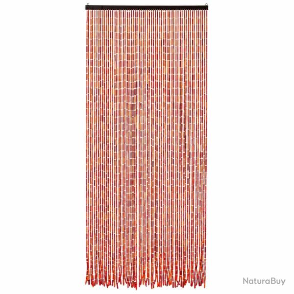 Rideau de porte en bambou naturel - 90x200 cm